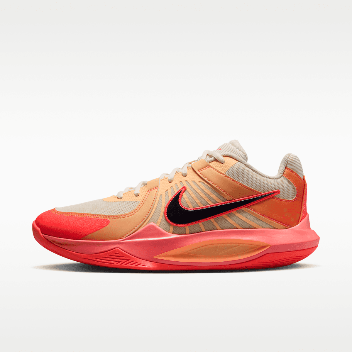 Nike ZOOM HYPERSPEED COURT 2 SE Кроссовки волейбольные Оранжевый/Бежевый/Красный