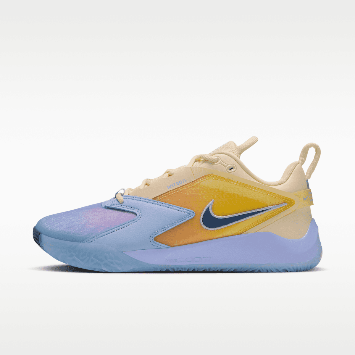 Nike ZOOM HYPERACE 3 SE Кроссовки волейбольные Голубой/Желтый