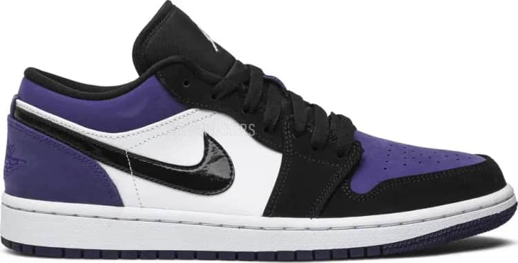 Мужские кроссовки Nike Air Jordan 1 Low 'Court Purple'