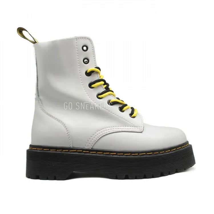 Женские ботинки Dr. Martens White