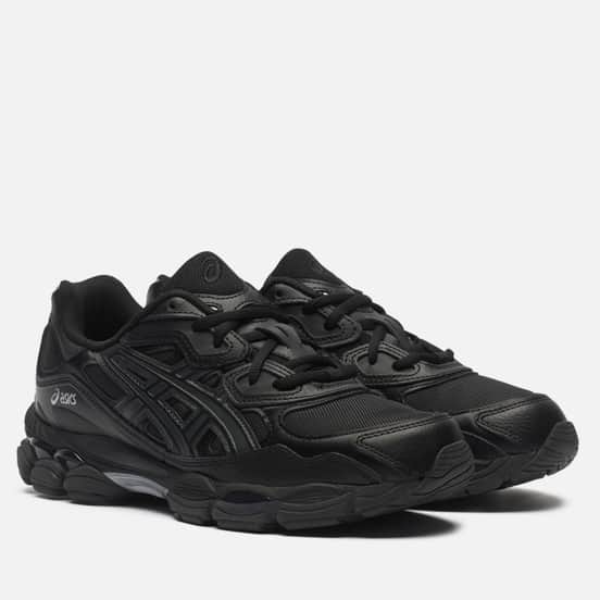 Кроссовки ASICS Gel-Nyc Leather Black/Black