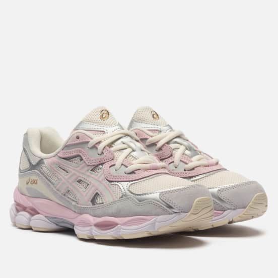 Женские кроссовки ASICS Gel-Nyc Concrete/Barely Rose