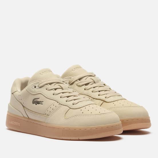 Женские кроссовки Lacoste T-Clip Set White