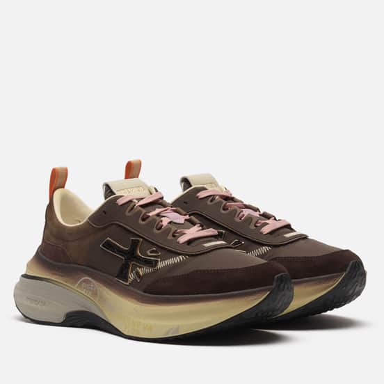 Женские кроссовки Premiata Hill 7896 Brown
