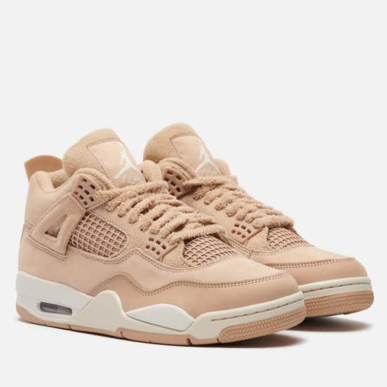 Кроссовки Jordan Wmns Air Jordan 4 Retro Hemp/Light Orewood Brown