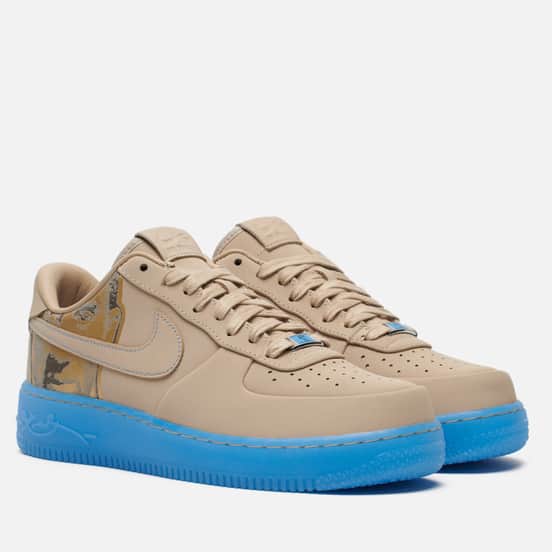 Кроссовки Nike x Kobe Bryant  Air Force 1 Low Protro FCS Linen/University Blue/Linen