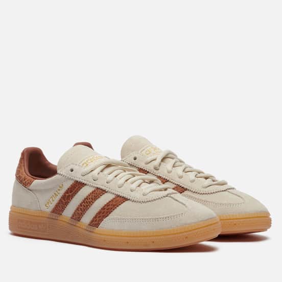 Женские кроссовки adidas Originals Handball Spezial Off White/Dusky Bronze/Gum