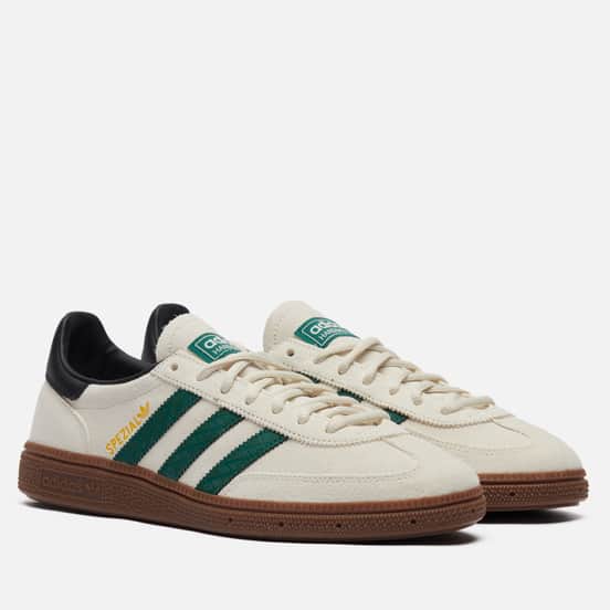 Кроссовки adidas Originals Handball Spezial Off White/Collegiate Green/Gum