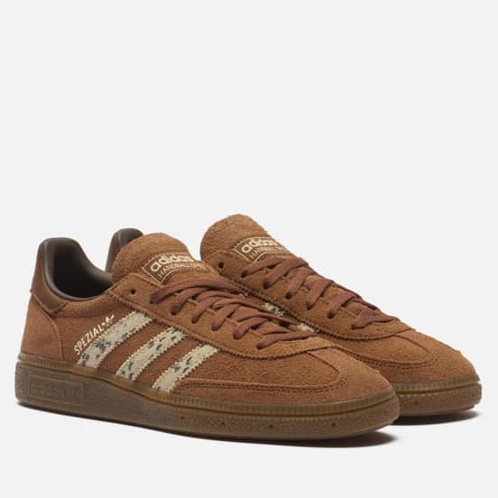 Женские кроссовки adidas Originals Handball Spezial Preloved Brown/Crystal Linen/Brown