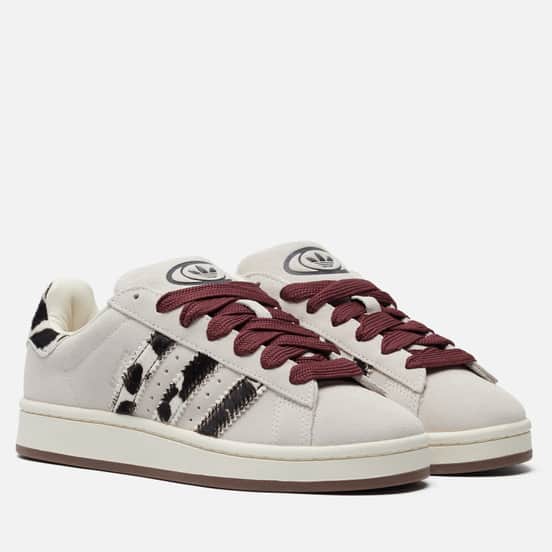 Женские кроссовки adidas Originals Campus 00S Off White/Core Black/Gum 5