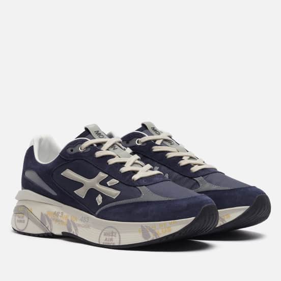 Мужские кроссовки Premiata Moerun 7306 Dark Blue