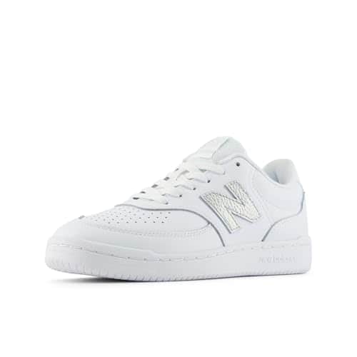 Женские кроссовки New Balance BB80 с резиновой подошвой и шнуровкой, в баскетбольном стиле