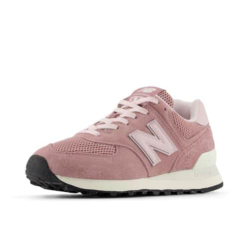 Женские кроссовки New Balance 574 с замшевым верхом и амортизацией ENCAP для комфортного ношения