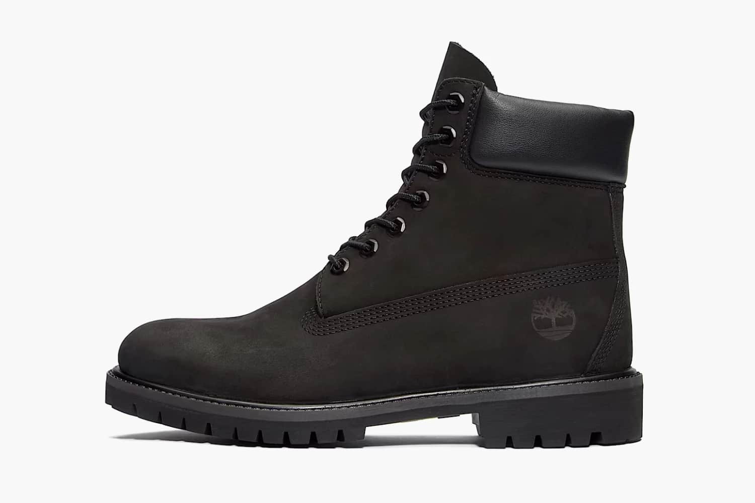 Timberland Premium 6 Inch Waterproof Boot Black Nubuck