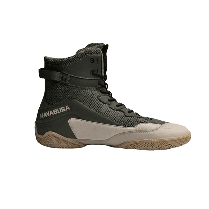 Боксерки Hayabusa Talon Boxing Shoes Green/Tan