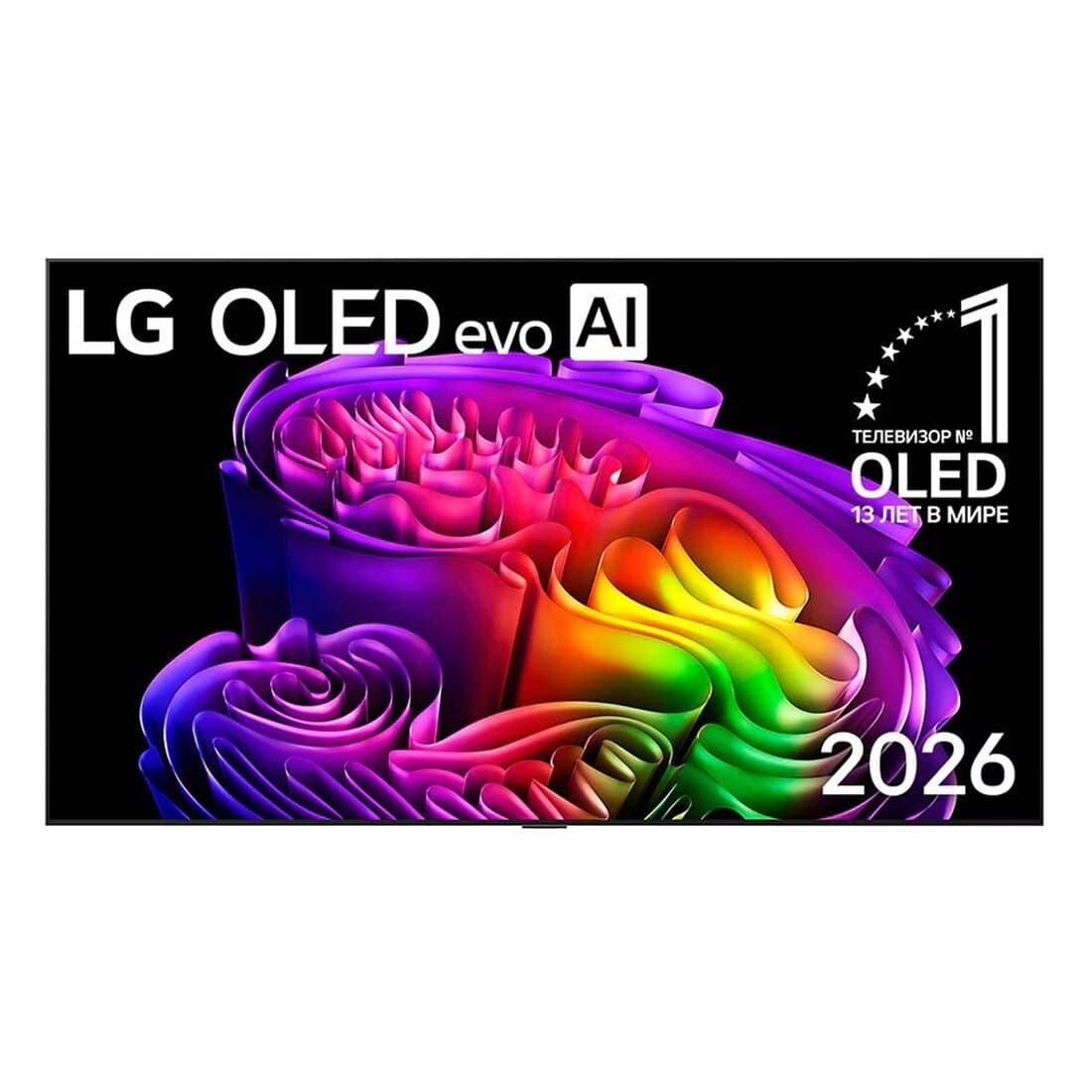 Телевизор LG OLED evo AI G6 65" 4K Смарт ТВ 2026 — 165 Гц, Dolby Vision