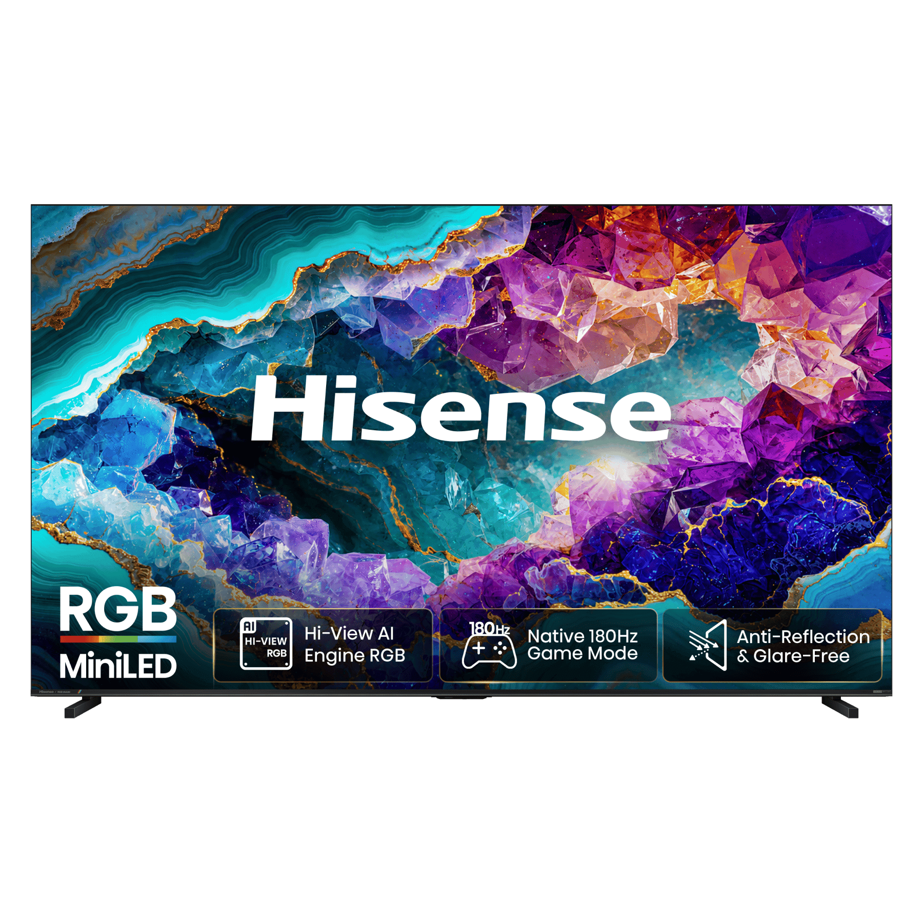 Телевизор Hisense 100UR8S — 100" RGB Mini LED 4K, 180 Гц, HDR, Smart TV