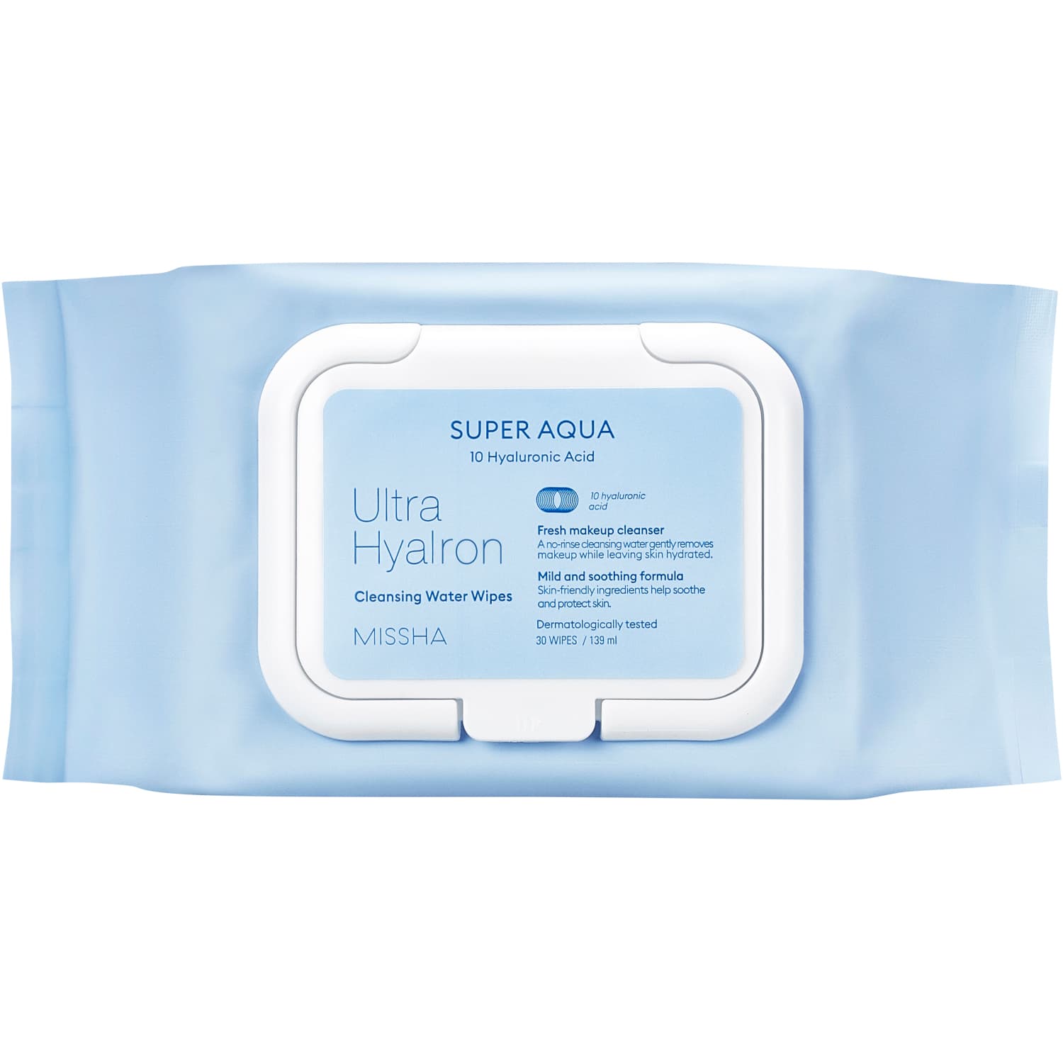 Салфетки для умывания и снятия макияжа Ultra Hyalron