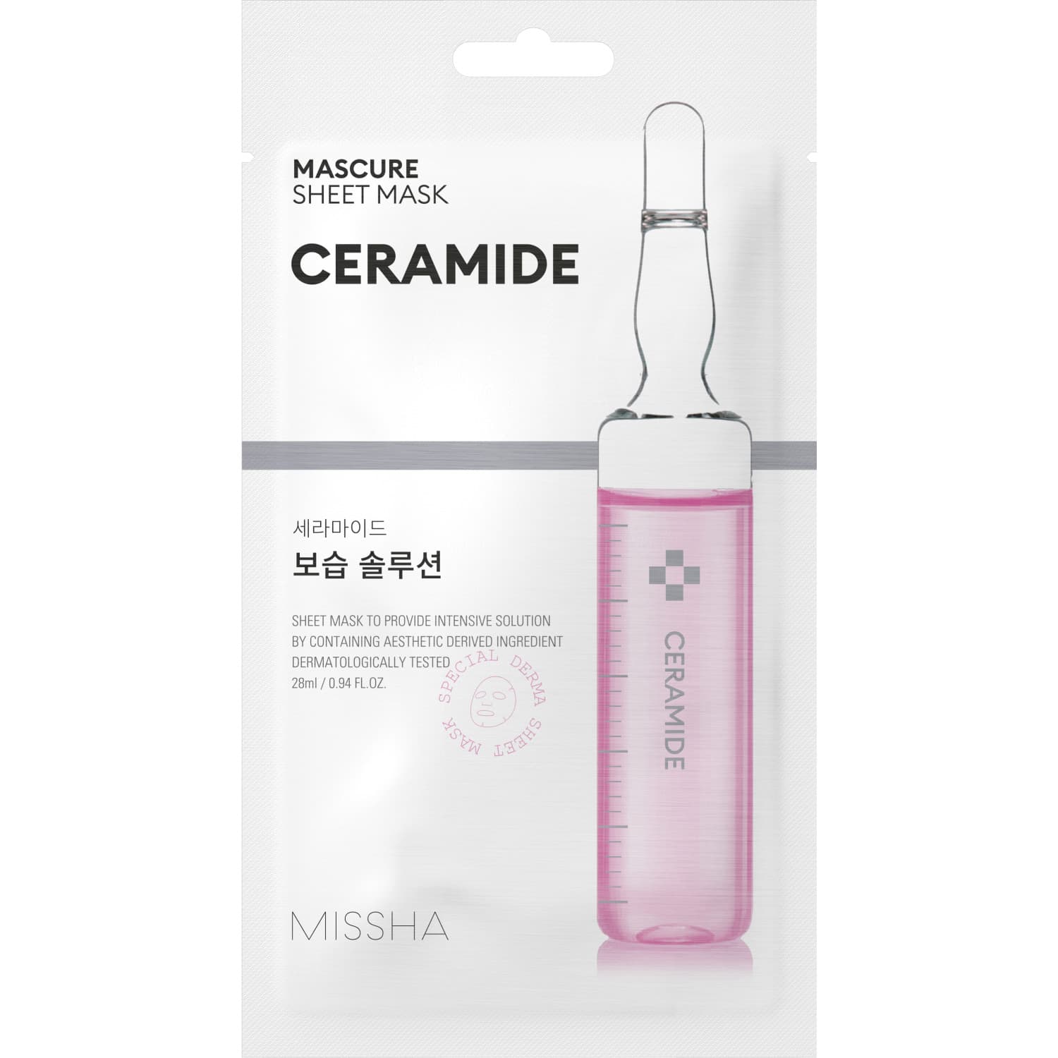 Тканевая маска с лифтинг-эффектом Mascure Ceramide с церамидами