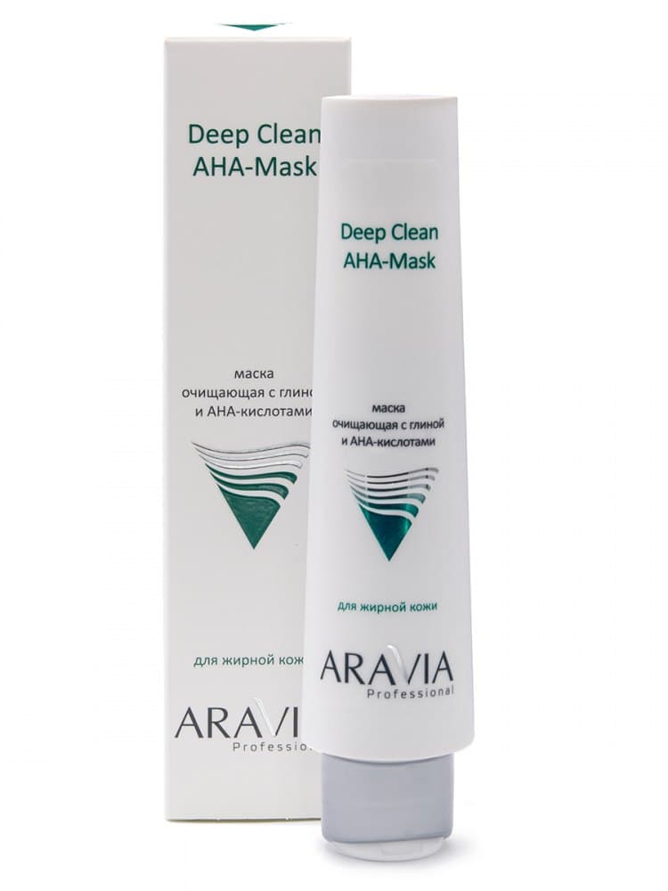 Маска очищающая с глиной и AHA-кислотами для лица Deep Clean AHA-Mask