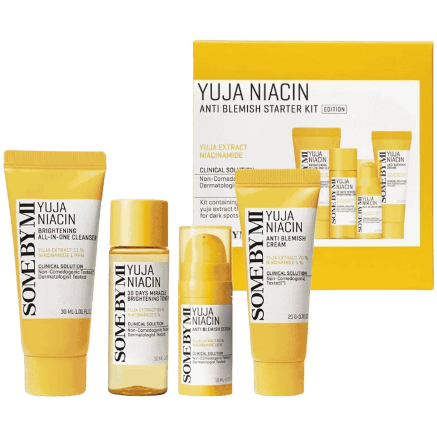 Набор Anti Blemish Starter Kit: гель для умывания + тонер 30 мл + сыворотка 10 мл + крем 20 г