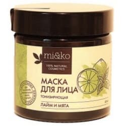 Тонизирующая маска для лица "Лайм и мята"