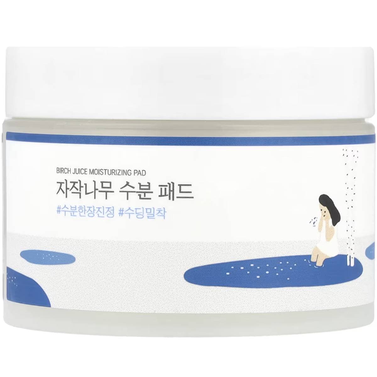 Успокаивающие пэды с берёзовым соком Birch Juice Moisturizing Pad