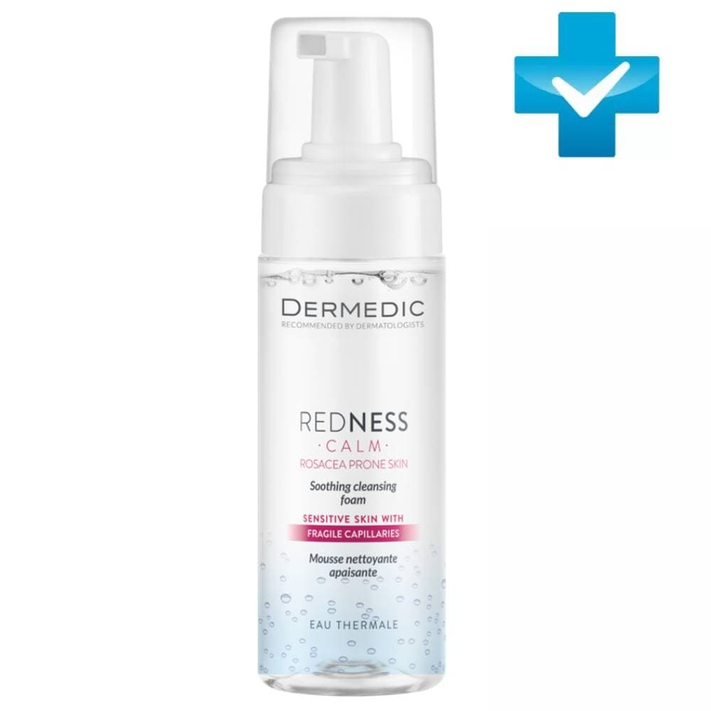 Успокаивающая очищающая пена для лица Redness