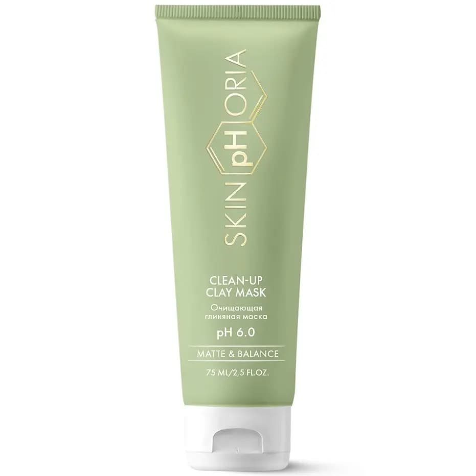 Очищающая глиняная маска Сlean-Up Clay Mask для жирной и проблемной кожи лица