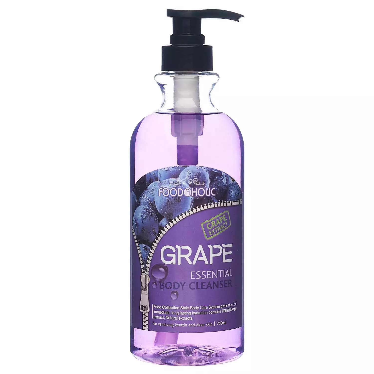 Гель для душа с экстрактом Винограда Essential Body Cleanser Grape