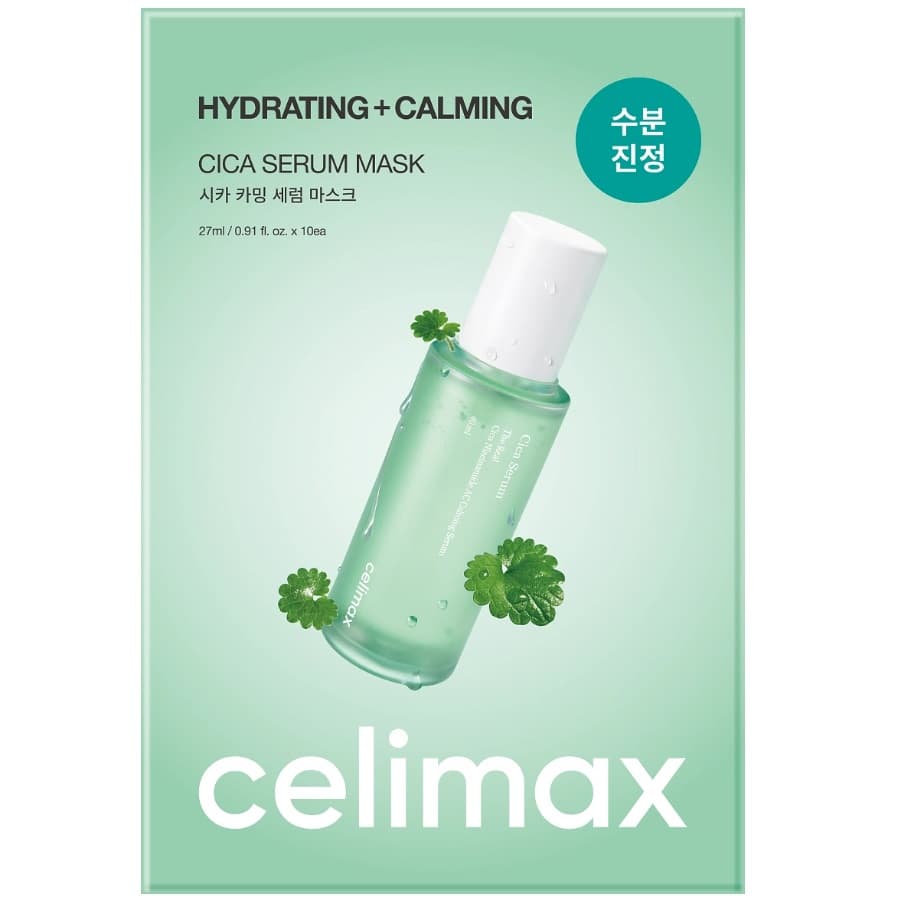 Успокаивающая тканевая маска для лица Cica Calming Serum Mask, 10 х