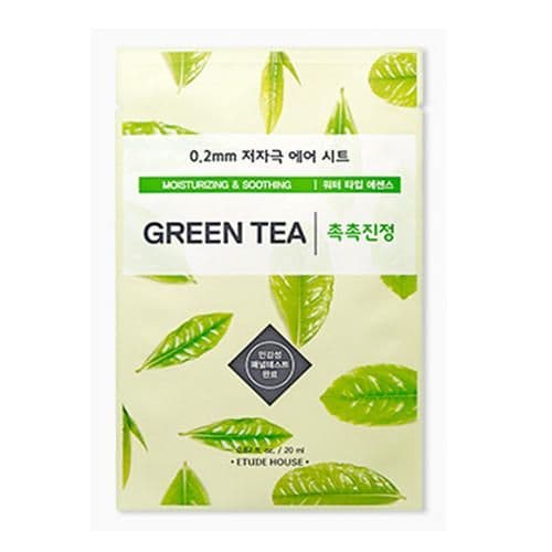 Etude House 0.2 Therapy Air Mask Green Tea - Маска тканевая для лица с экстрактом зеленого чая
