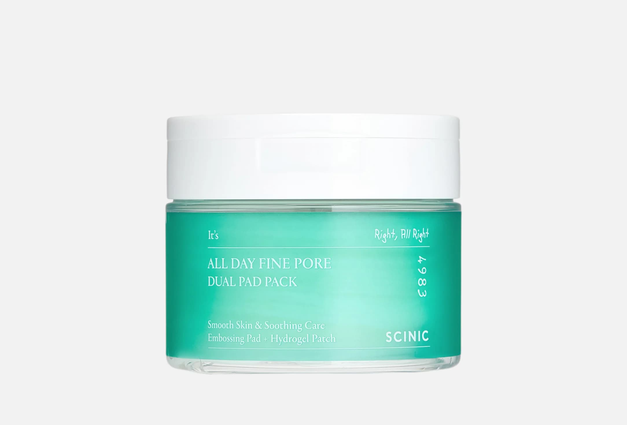 All day fine pore dual pad pack
