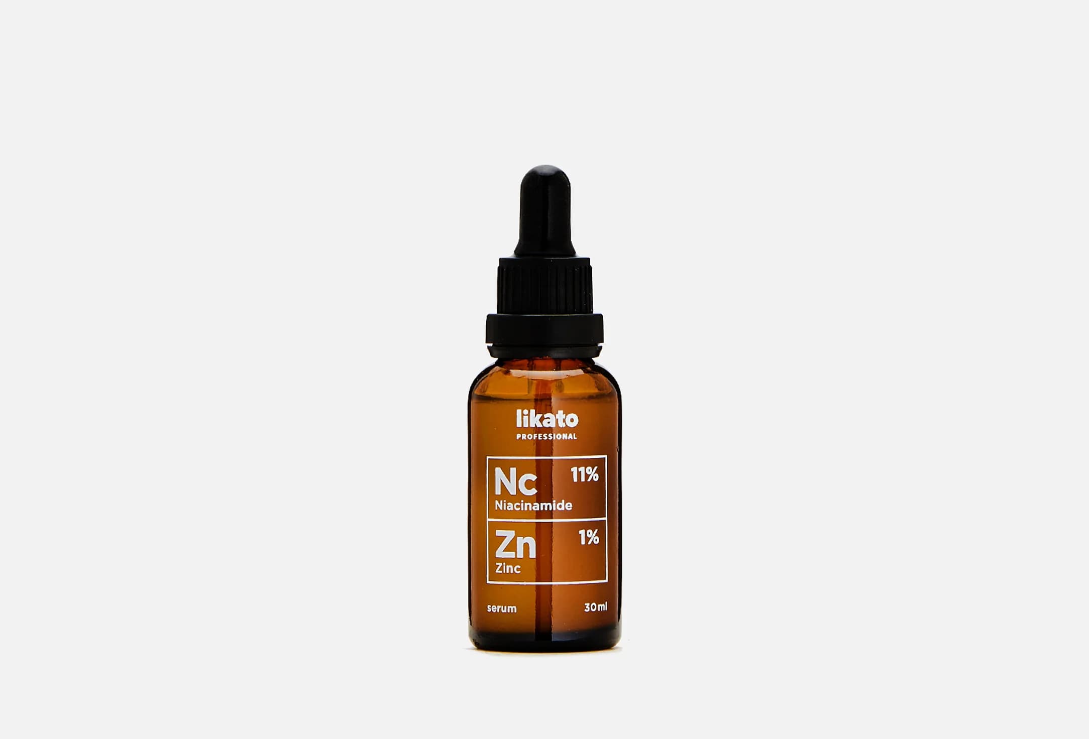 Niacinamide and zinc face serum