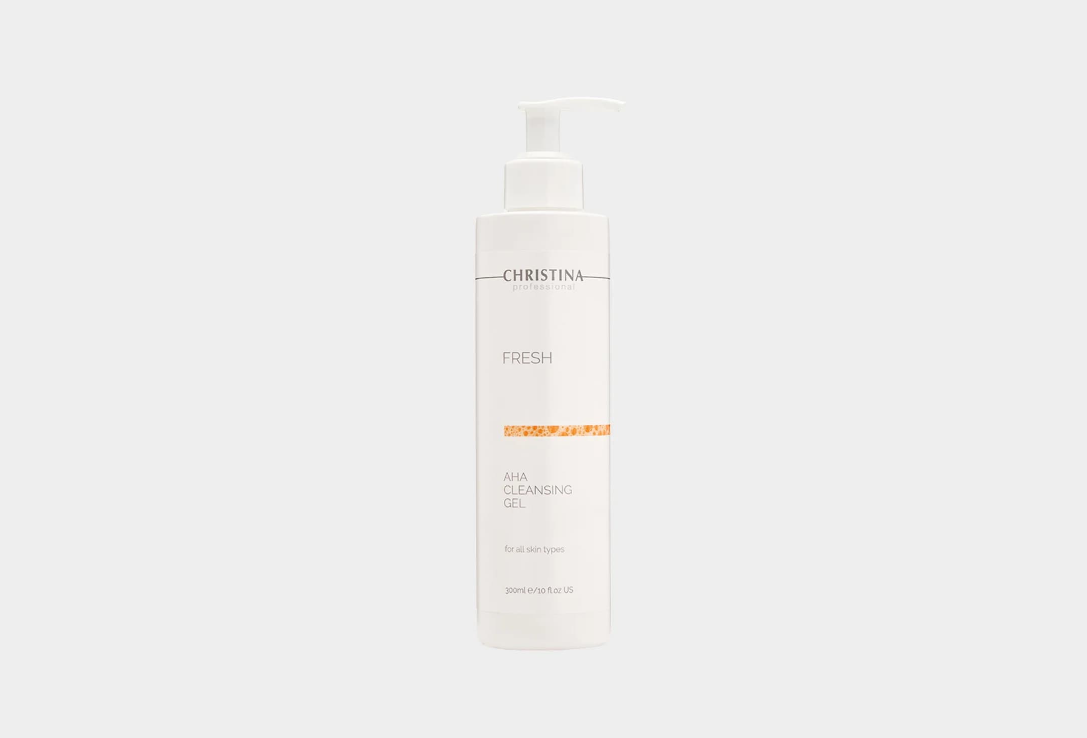 Fresh AHA Cleansing Gel for all skin types, pH 2,6-3,6