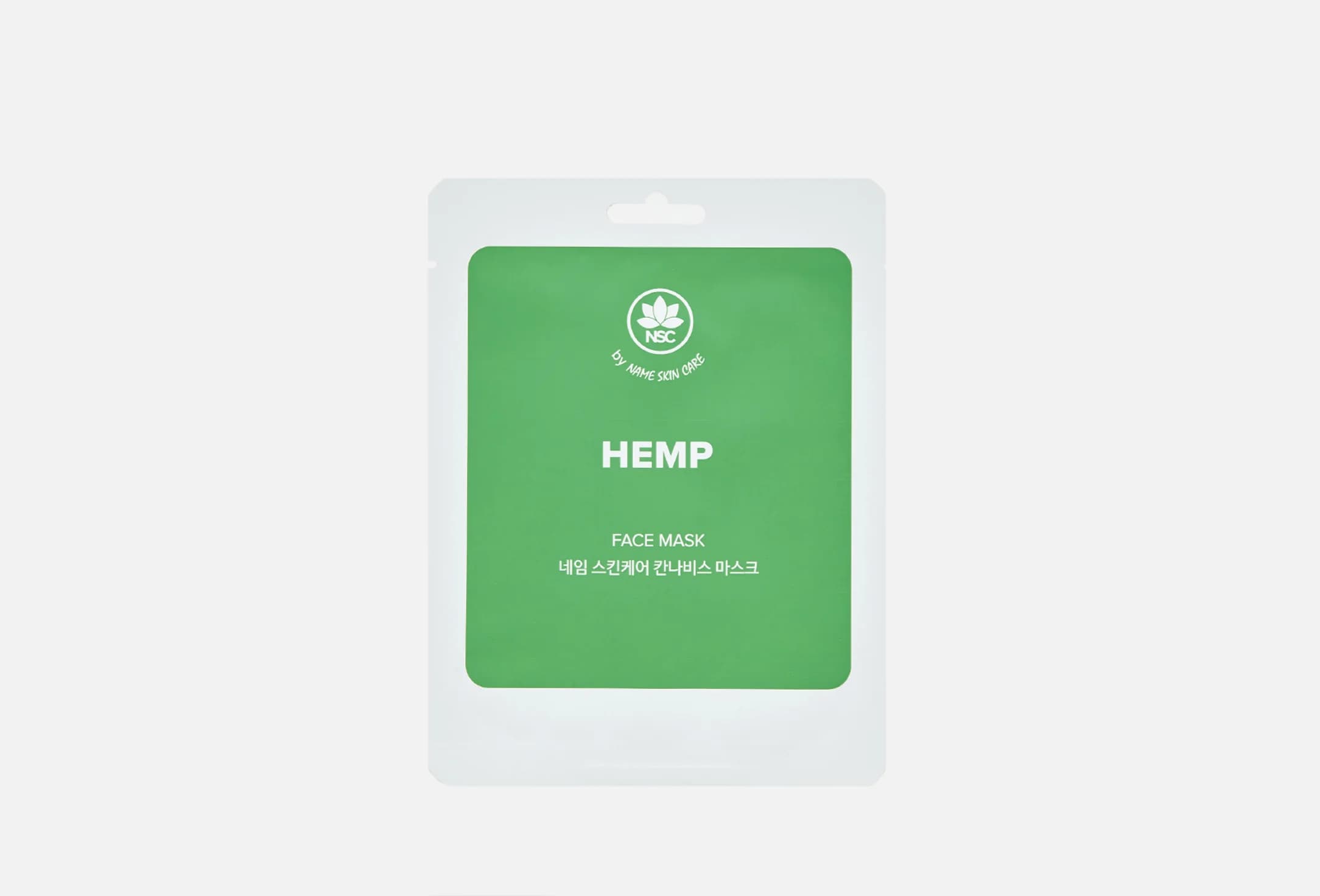 Sheet Face Mask HEMP