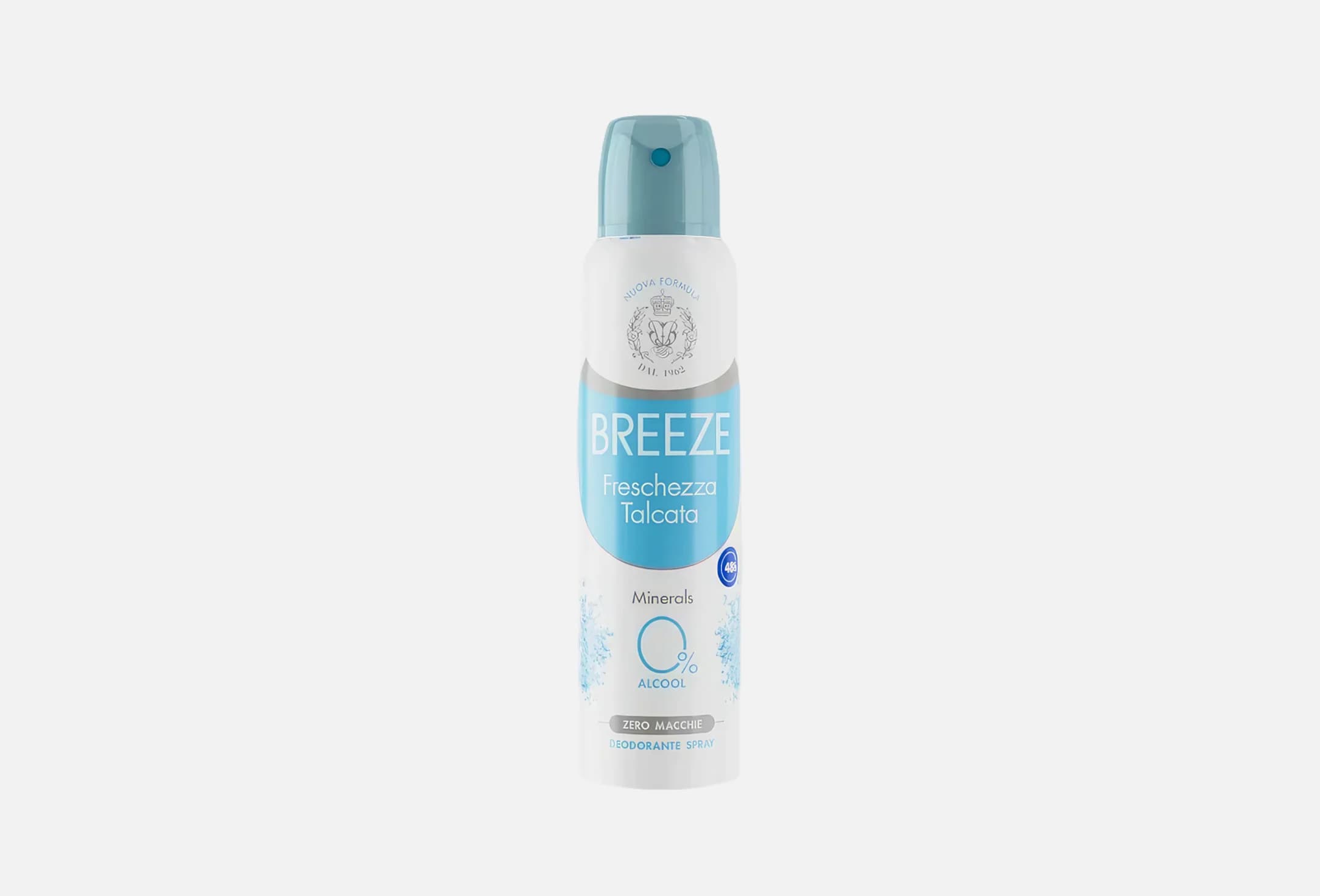 DEO SPRAY FRESCHEZZA TALCATA NO-ALCOHOL