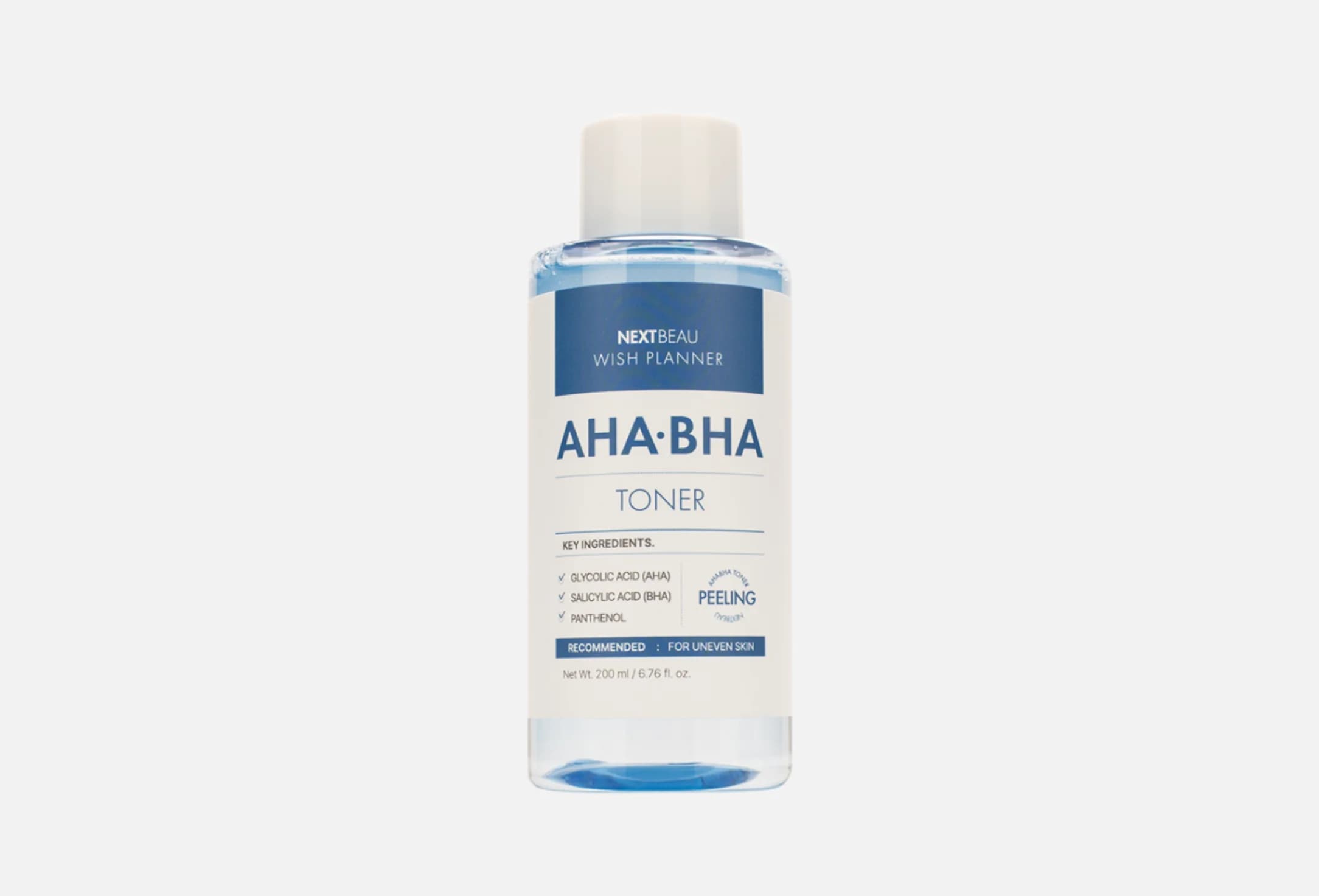 Wish Planner AHA/BHA Peeling Toner