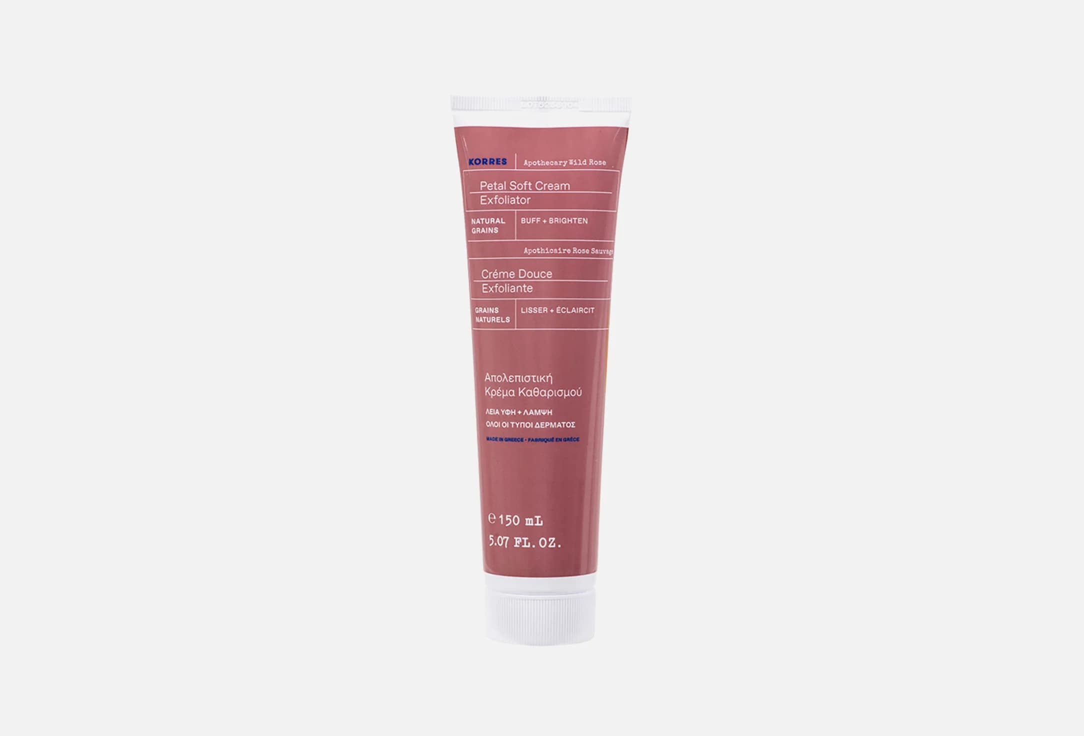 Apothecary Wild Rose Petal Soft Cream Exfoliator