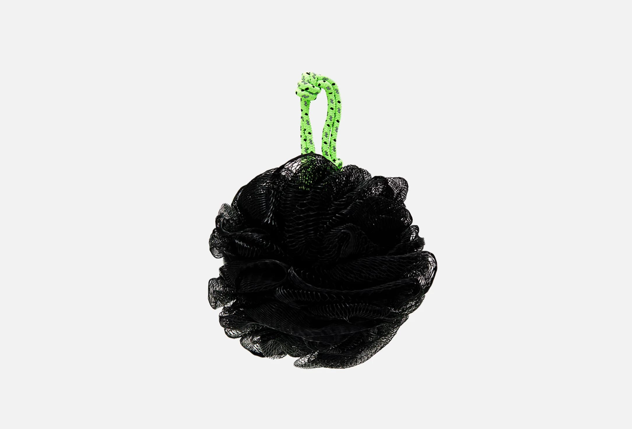 Mesh bath pouf