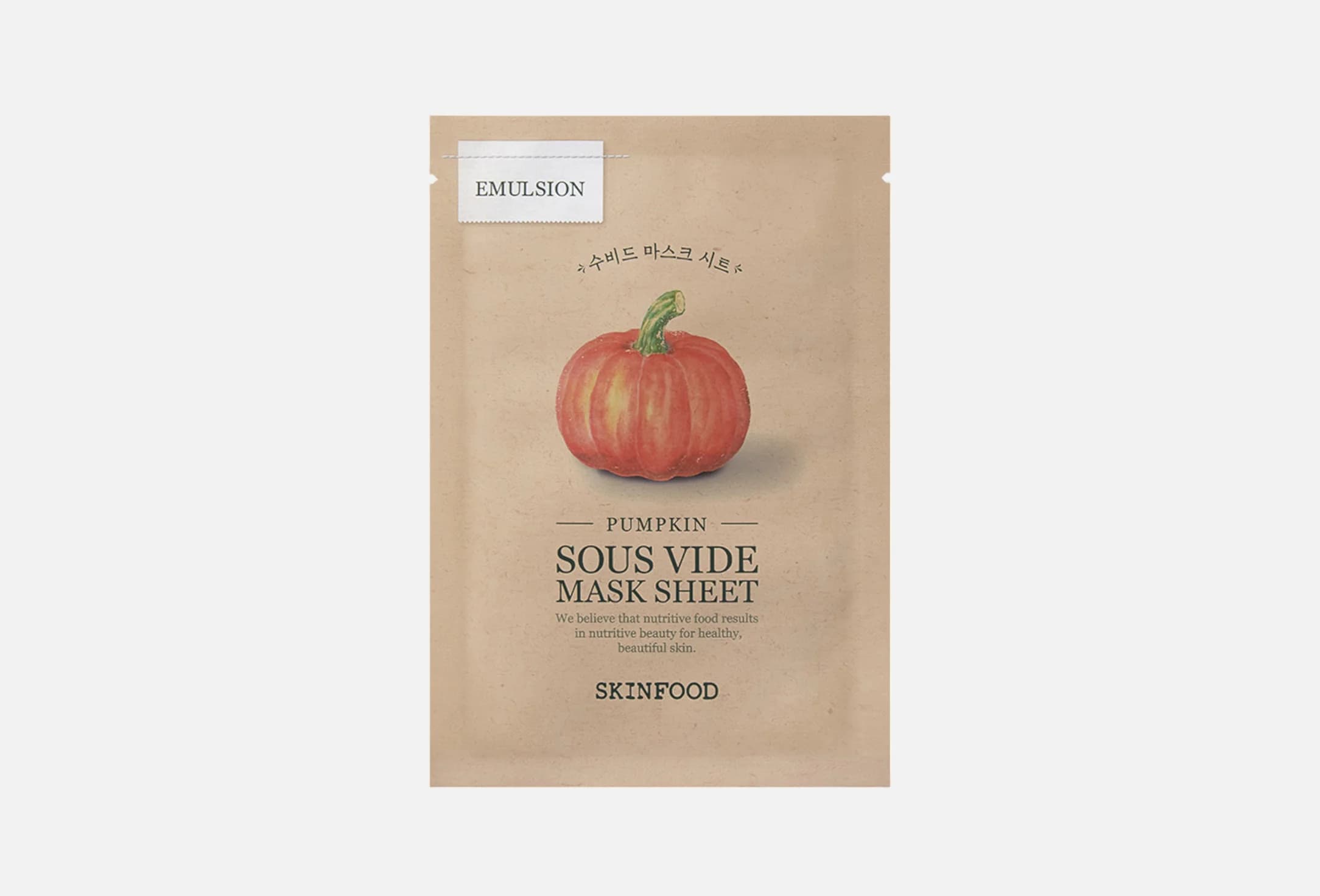 PUMPKIN SOUS VIDE MASK SHEET