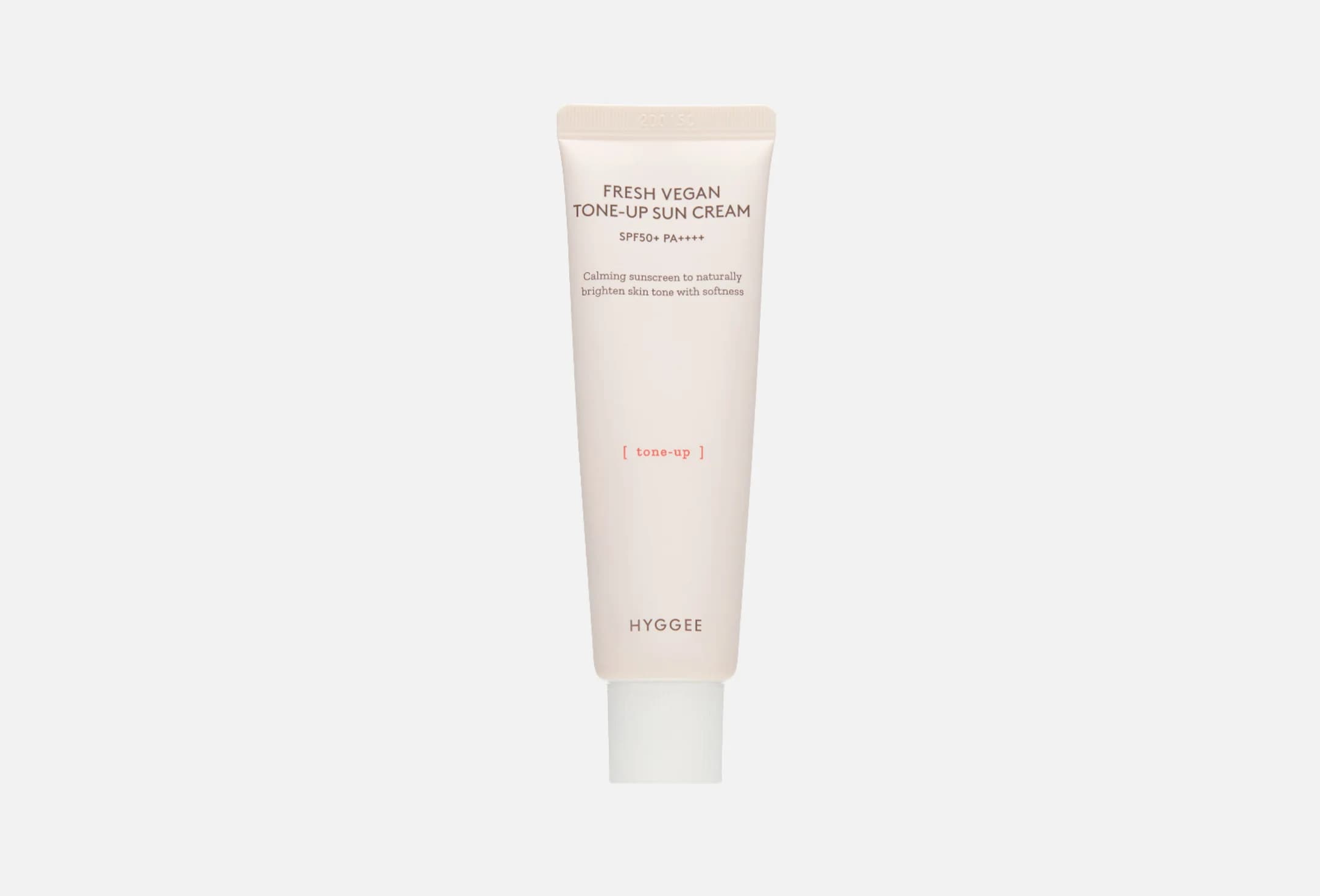 Fresh vegan tone-up sun cream