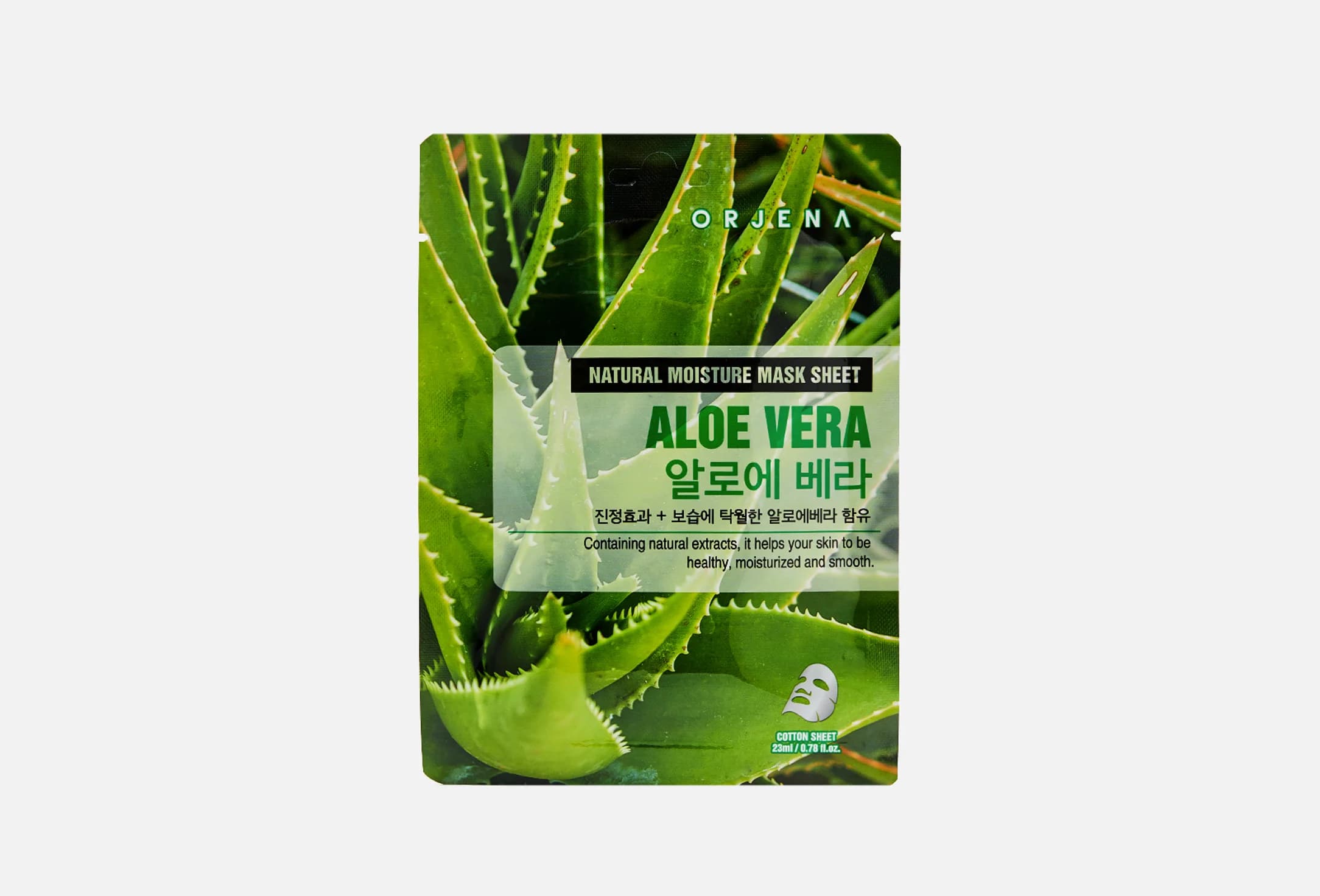 NATURAL MOISTURE ALOE VERA MASK SHEET