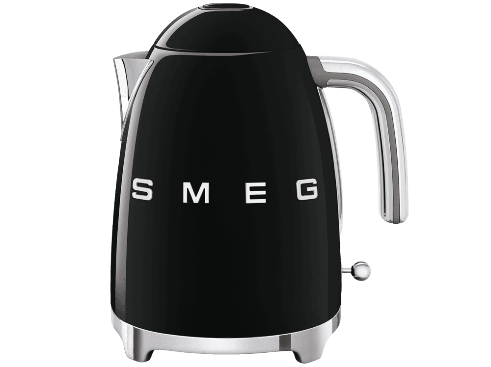 Чайник электрический, объем 1,7 л, Чёрный Smeg KLF03BLEU