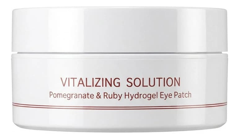 BeauuGreen Гидрогелевые патчи для кожи вокруг глаз Vitalizing Solution Pomegranate & Ruby Hydro-Gel Eye Patch Medium