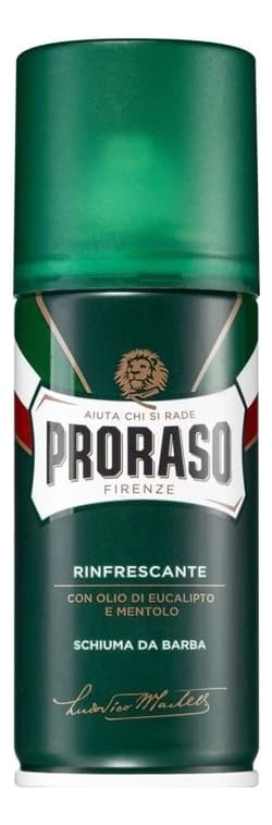 Proraso Пена для бритья Ментол и эвкалипт Tutte Le Barbe Rinfrescante E Tonificante Пена