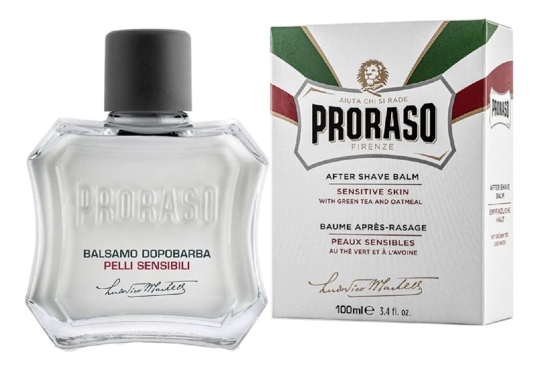 Proraso Бальзам после бритья Зеленый чай и овес Crema Liquida Dopobarba Anti-Irritazione (400581)
