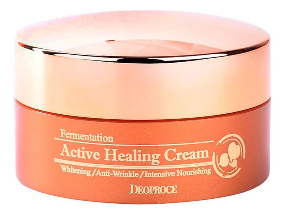 Deoproce Крем для лица питательный кислородный Fermentation Active Healing Cream