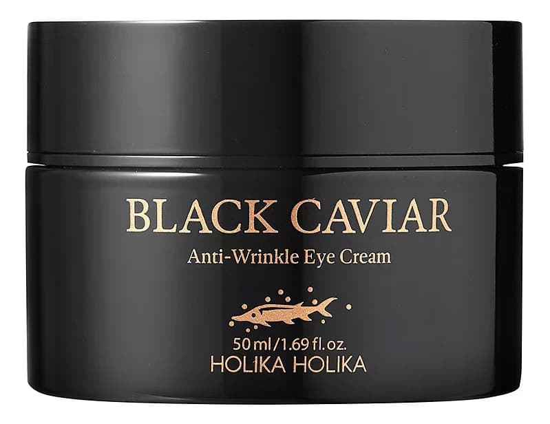 Holika Holika Крем-лифтинг для области вокруг глаз с экстрактом черной икры Black Caviar Anti-Wrinkle Eye Cream