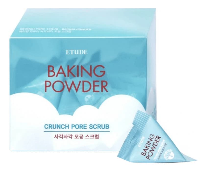 Etude House Скраб для лица с содой для очищения пор Baking Powder Crunch Pore Scrub Скраб 24*